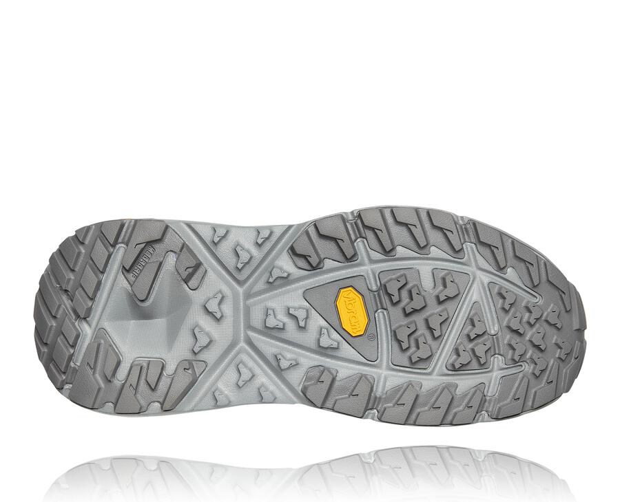 Zapatillas Trail Hoka One One Hombre - Kaha Bajas Gore-Tex - Gris - JRT561378